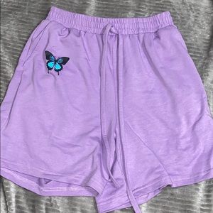 Shorts - butterfly shorts Shorts - butterfly shorts